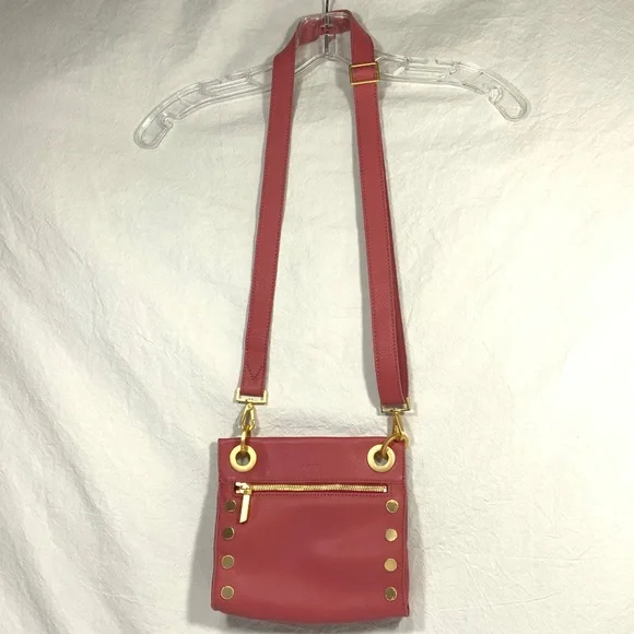 NWOT - Hammitt Small Tony Pink Leather Crossbody Bag - Picture 2 of 16